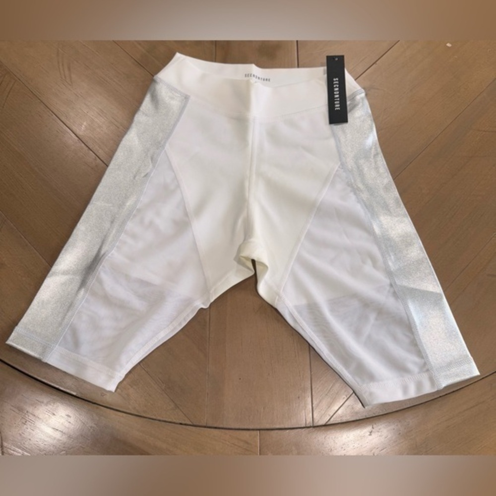 Secndnture bike shorts mesh overlay